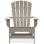 Chaise Adirondack en plastique / résine Willene-23239914