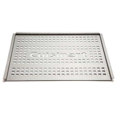 Surmatelas en acier inoxydable 12 po x 16 po Cuisinart
