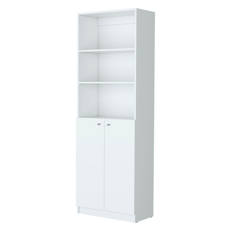 Bibliothèque blanche Zachary, Blanc