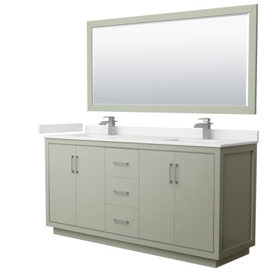 72'' W Double Vanity