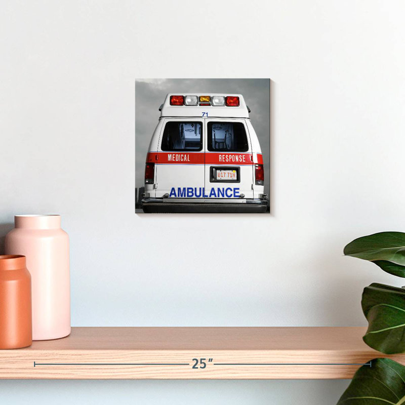 Ambulance Mehar, H 10 po x l 10 po