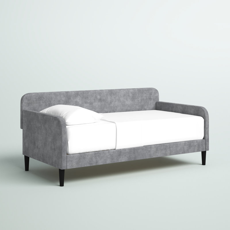 Granillo Upholstered Daybed,  Silver Gray