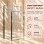 Pivot Frameless Shower Door with Glass