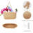 Over The Door Hanging Basket, 3-Tier Woven Cotton Wall-Mounted Storage Organizer Bag Decorative Hanging Nursery Baskets - Jute-1789758200-1789758204