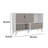 Luberta 12 Bottle Solid Wood Standard White