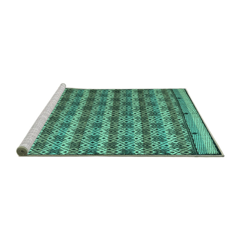 Lauchlyn Washable Southwestern Indoor Rug, Square 8'
