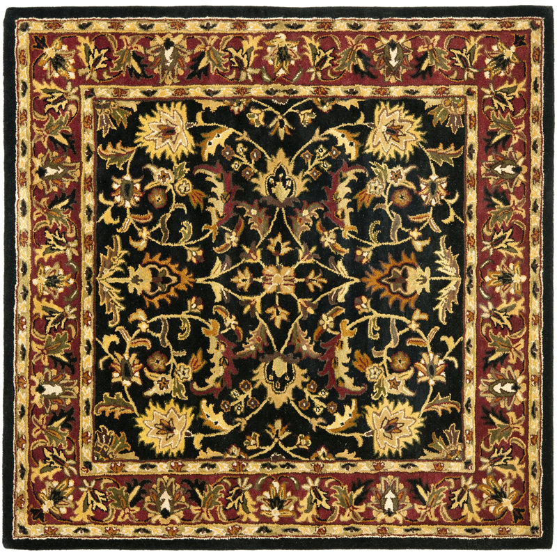 Cranmore Hand Tufted Wool Oriental Rug, Square 8'