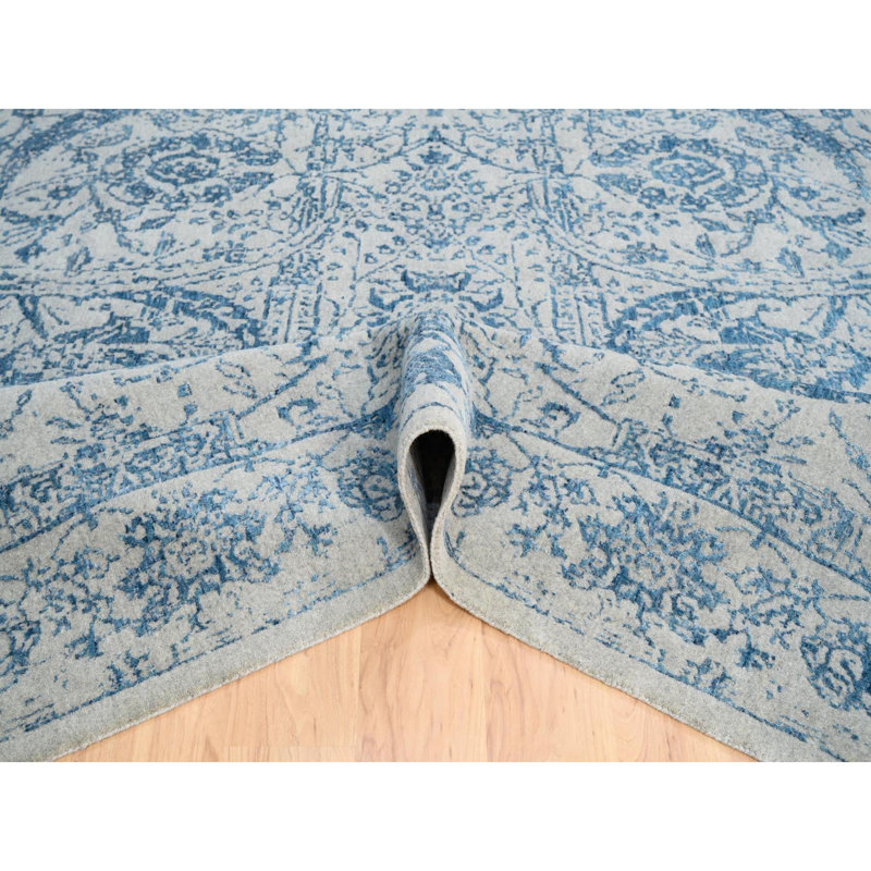 Cadogan One-of-a-Kind Rectangle 11'10" X 15'0" New Age Area Rug in Grey