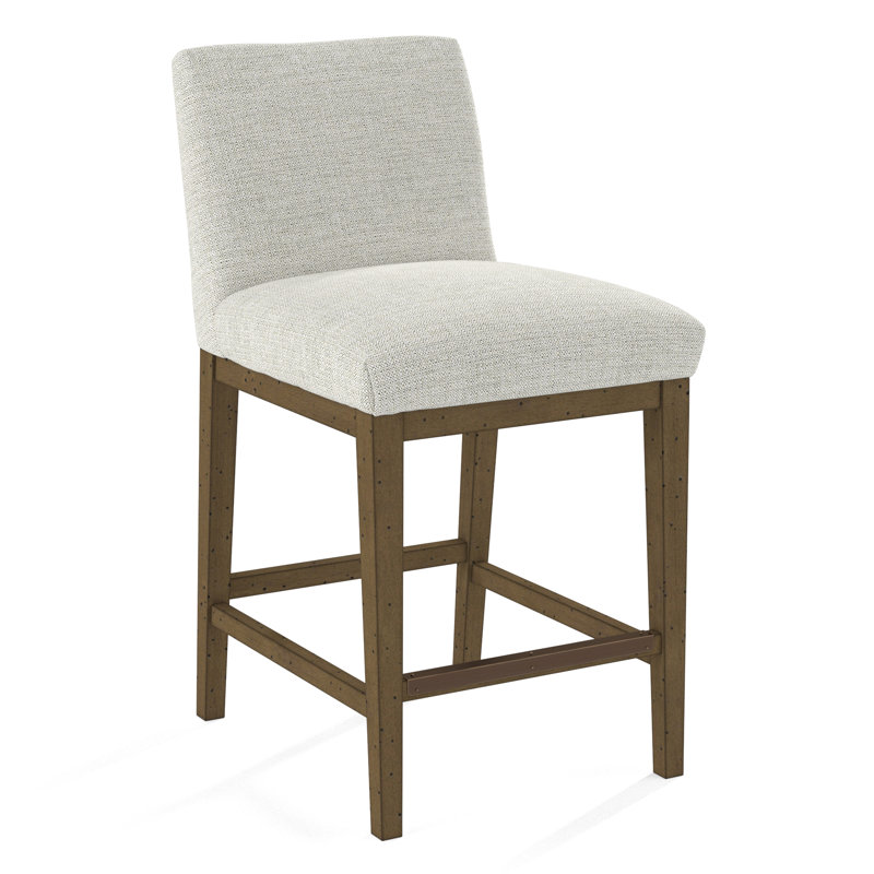 Upholstered Stool, 61703-88, Black