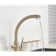 Juno Dotted Finish Deck-Mount Kitchen Sink Faucet – Dual Handle with Built-In Water Purification
