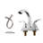 Centerset 2-handle Bathroom Faucet with Drain Assembly-91695205