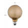 40 Watt Equivalent G40 E26/Medium (Standard) Dimmable LED Bulb