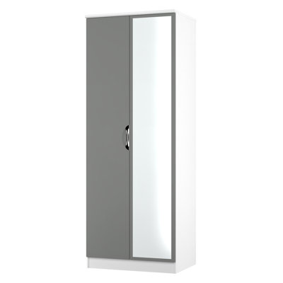 Bhodhini Manufactured Wood Wardrobe