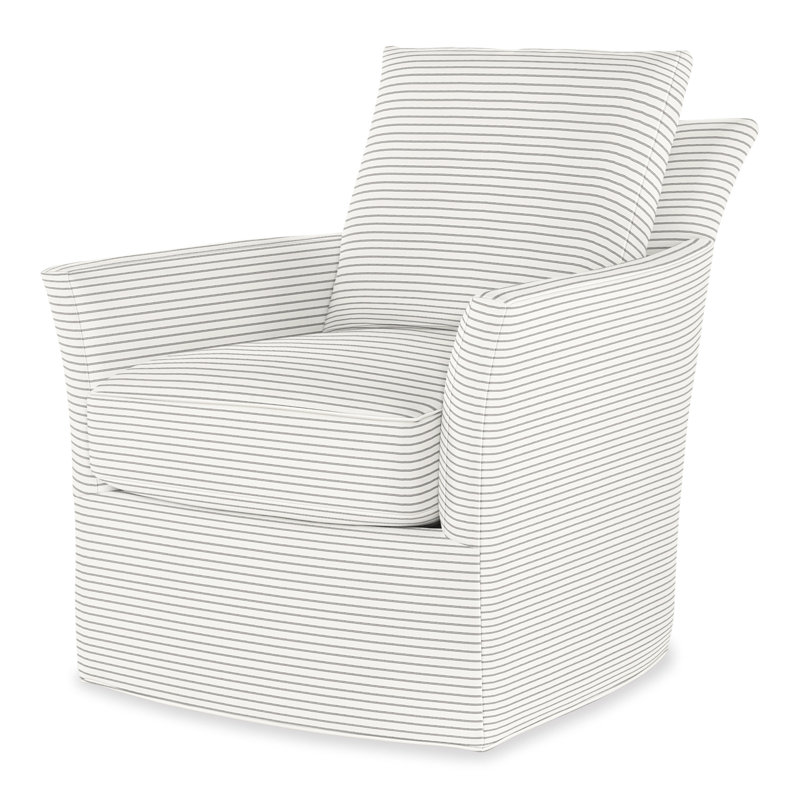 Trent Swivel Armchair, Perigold Birchbox Tuxedo
