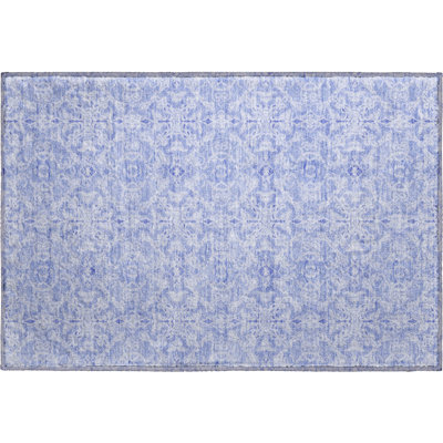 Premium Machine Washable Prisco Sky Rug