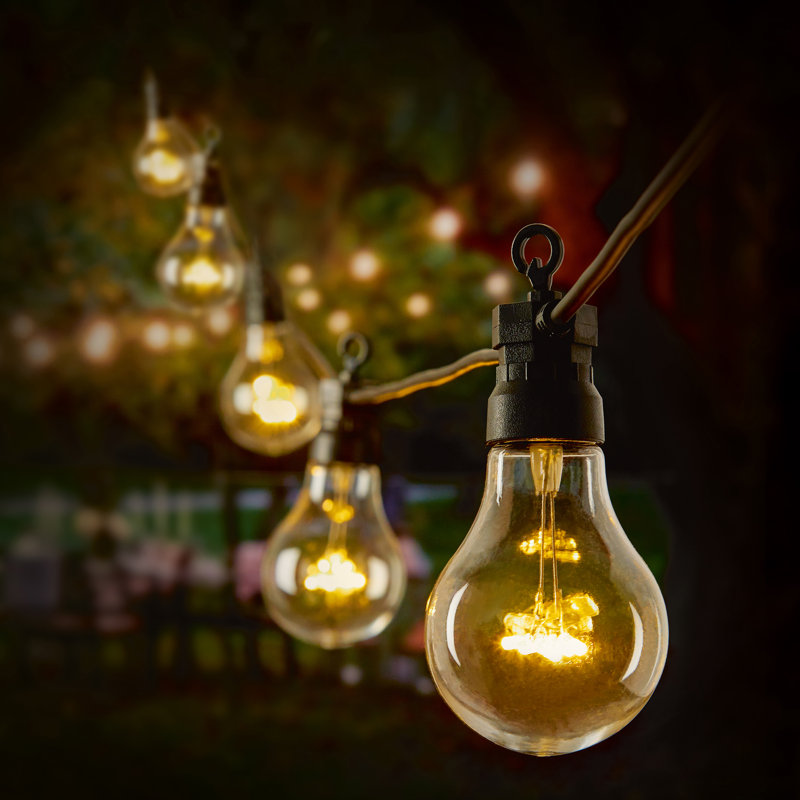 1450cm 20 - Bulb Globe String Light, Clear