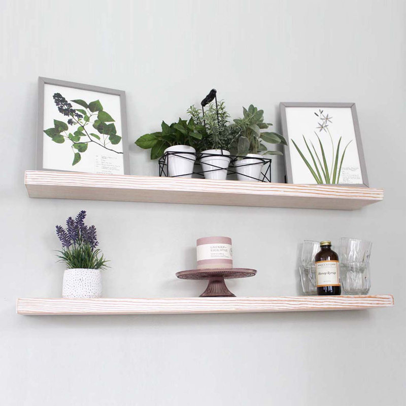 8 " W Solid Wood Shelving Unit