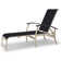 Askar Outdoor Rust-Resistant Metal Chaise Lounge