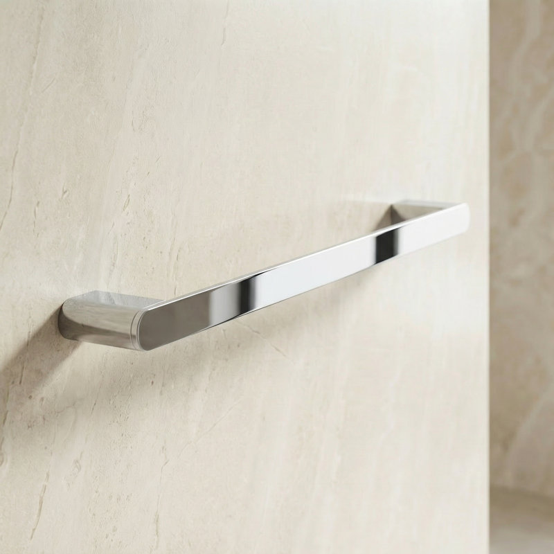 Linear Towel Bar, Polished Chrome