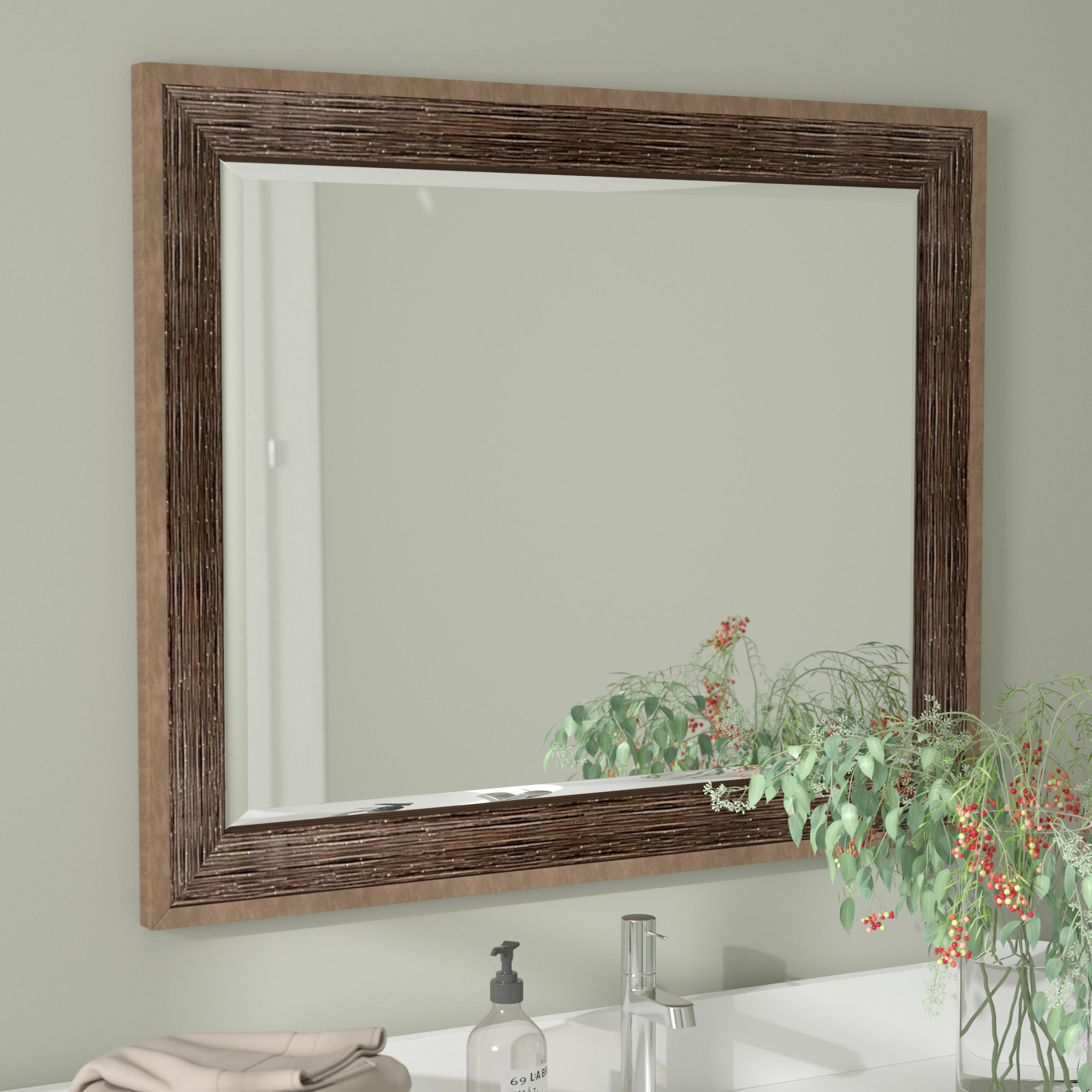 Union Rustic Rectangle Wall Mirror | Wayfair