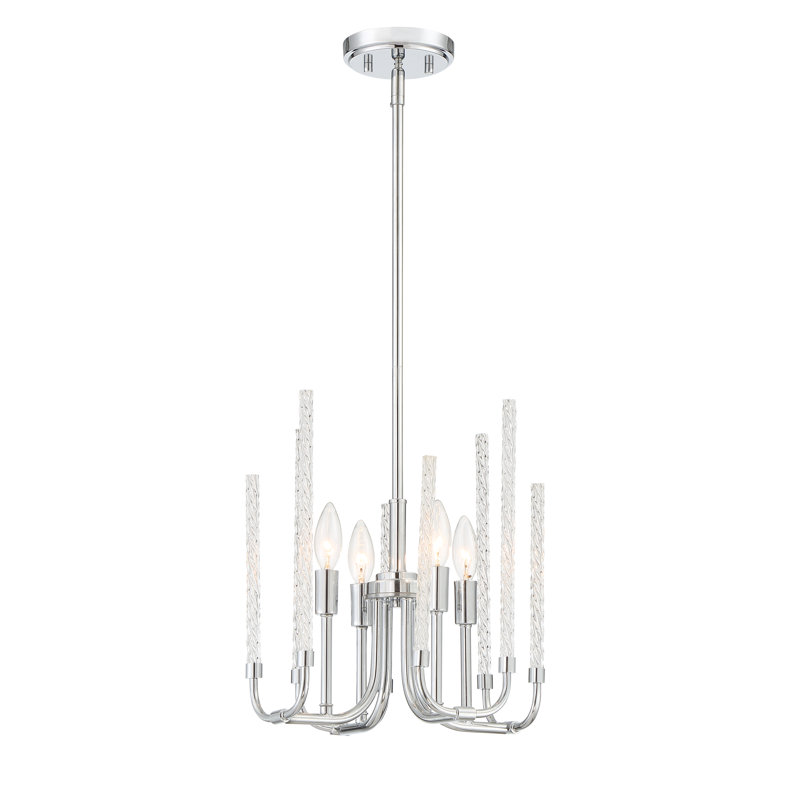 Style bougie classique/traditionnel 4 lumières lustre Shellson