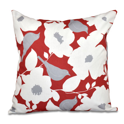 Botanical Blooms Square Pillow Cover & Insert
