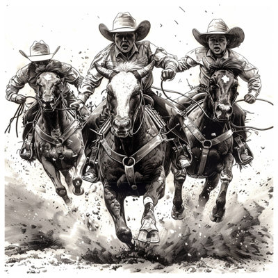 Tapisserie murale Cowboys - Décoration murale sport