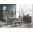 Carmaline Round with Solid Wood Base Dining Table
