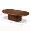 Showtime Solid Wood Coffee Table