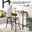 Chahna Rectangular Dining Table with Steel Base