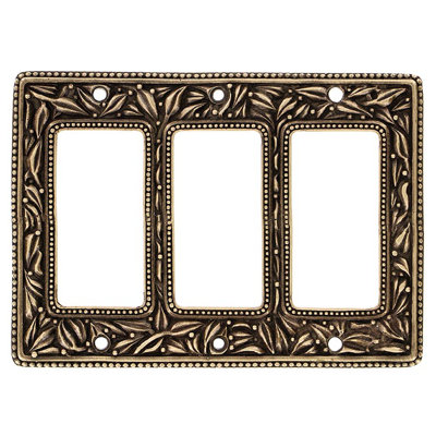 San Michele 3-Gang Rocker Combination Wall Plate
