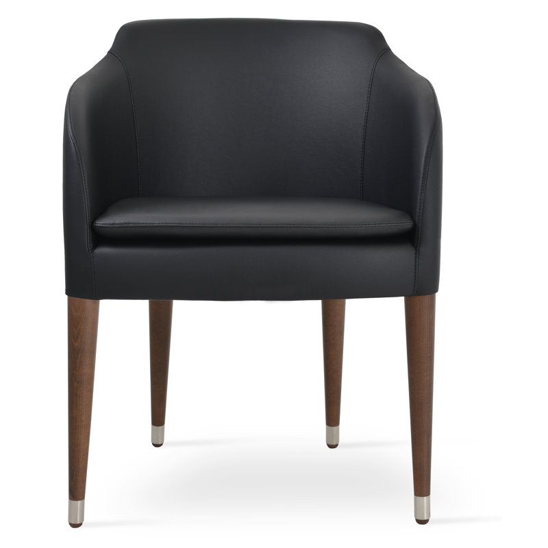 Chaise de salle à manger Buca, Noir