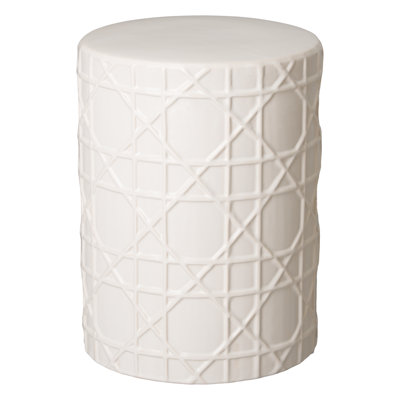 Ceramic Accent Stool