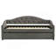 Lit de jour simple tapissier avec couchette Tremont Grey