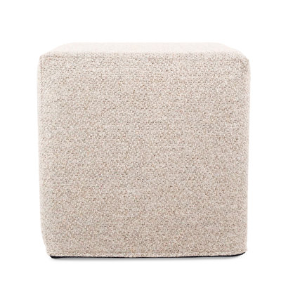 Ashle 17" Wide Round Pouf Ottoman by Hokku Designs