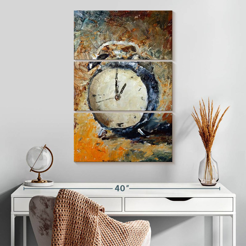 Horloge abstraite Kerner