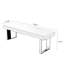 Bureau rectangulaire en bois massif brun noisette avec 4 tiroirs-1945264011