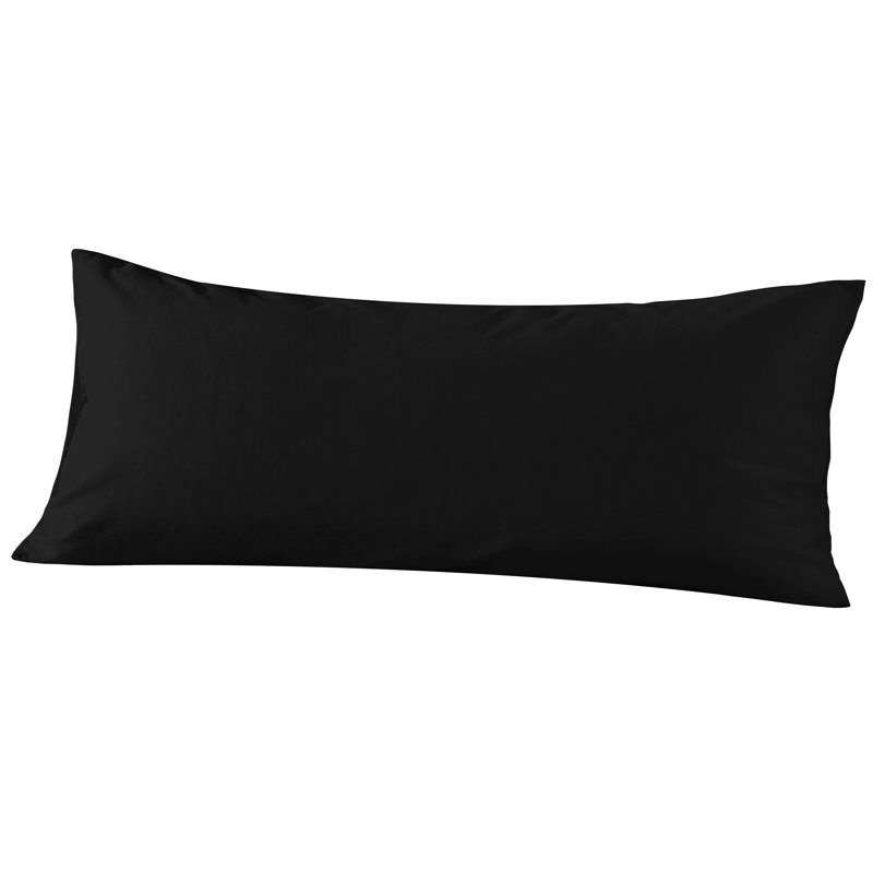 Egyptian-Quality Cotton Body Pillow Cover, 500 Thread Count Cotton Sateen Body Pillowcase with Envelope Closure, 20x54 Inches - NTBAY