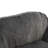Indoor Bean Bag Chair, Gray Faux Fur