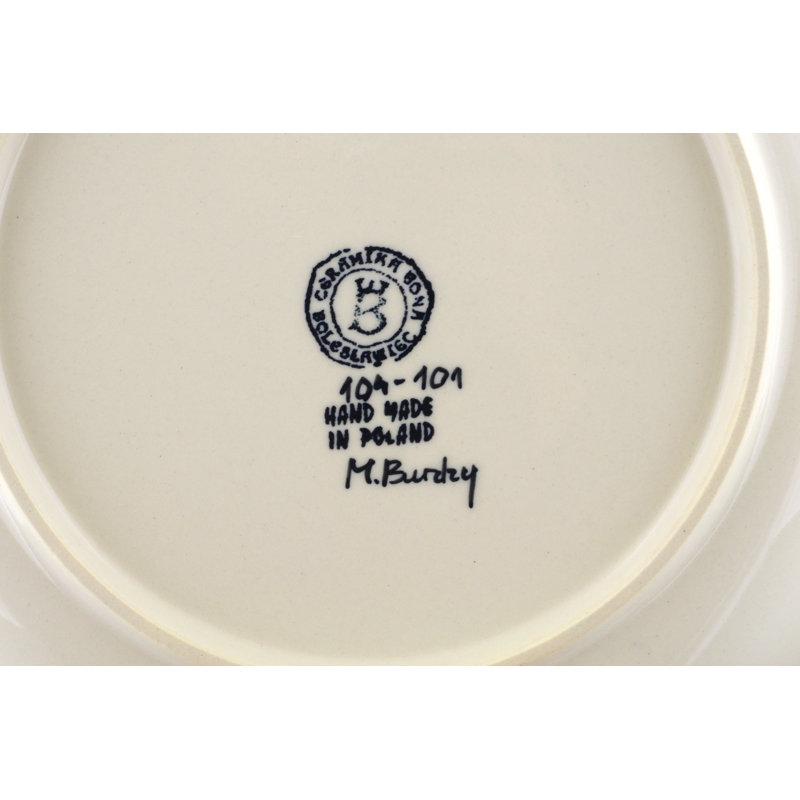 Assiette plate 10 "Polish Pottery
