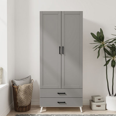 Bosse Solid Wood Wardrobe