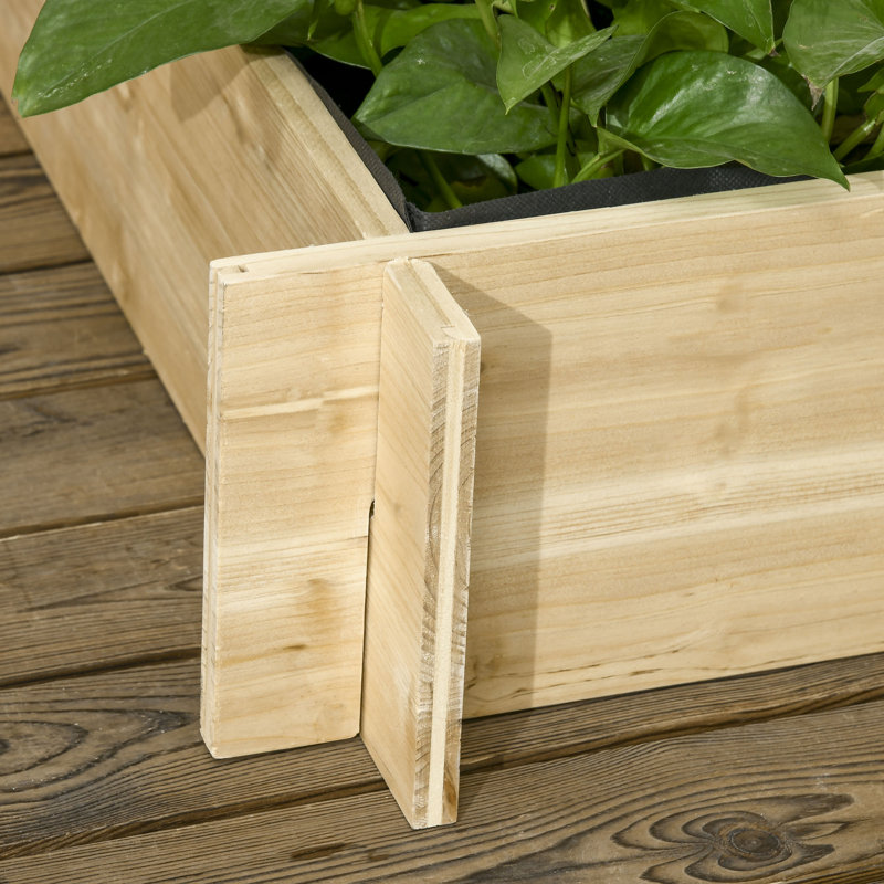 Kluesner Wood Raised Garden Bed