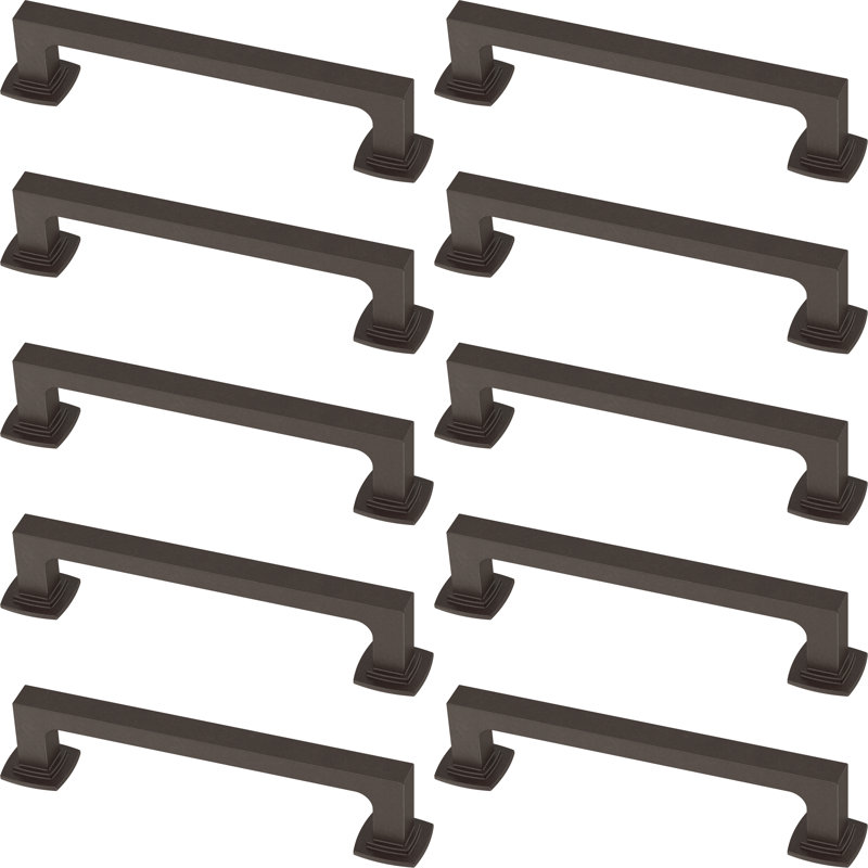 Parow 3" Center Bar Pull Multipack, Deep Bronze, 3" Center to Center