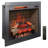Electric Fireplace Insert With Removable Trim Kit, 1500W Heat Source, Smokeless Firebox, Adjustable Flame Effects & Brightness, 5000 /H, 400 Sq. Ft. Heating Zone, 3 Installation Options, /Ul