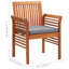 Chaise de patio avec coussins Floreal-153369725