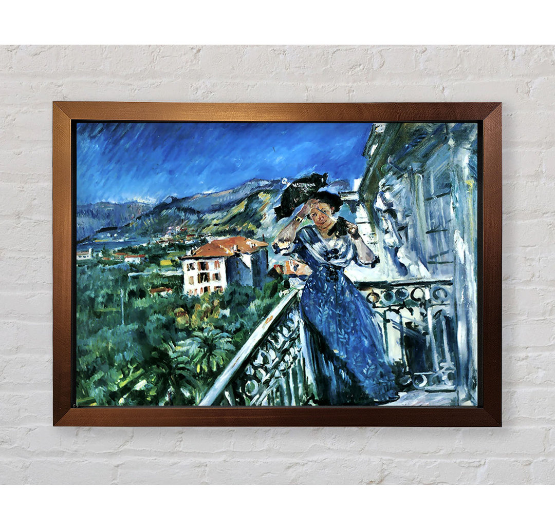 Lovis Corinth In Bordighera - Einzelner Bilderrahmen Kunstdrucke