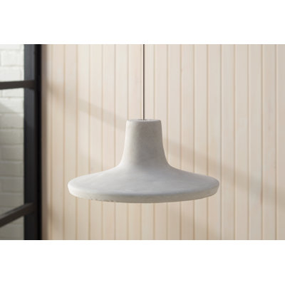 Luminaire suspendu conique à 1 lumière Burwinda