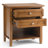 Warm Shaker 24"W Solid Wood Transitional Nightstand With Drawers And Open Shelf-1117783576