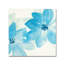 « aqua menthe clematis ii », reproduction sur toile tendue-31869211