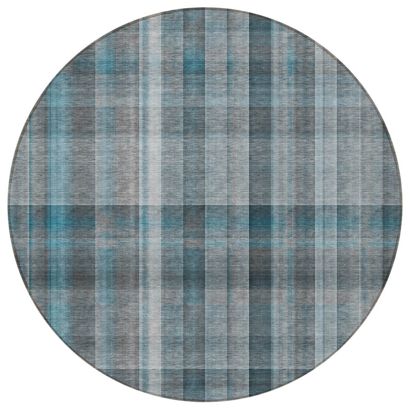 Tapis d'intérieur rond 8 po
